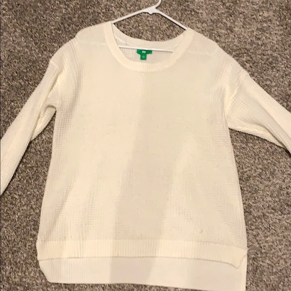 Off White Knit Sweater